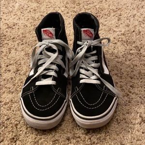 Black High-top Vans